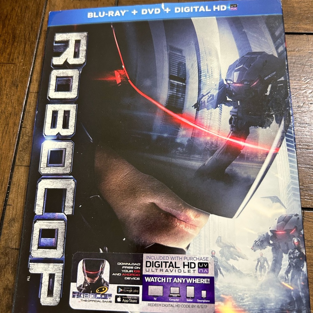 Robocop blue ray!